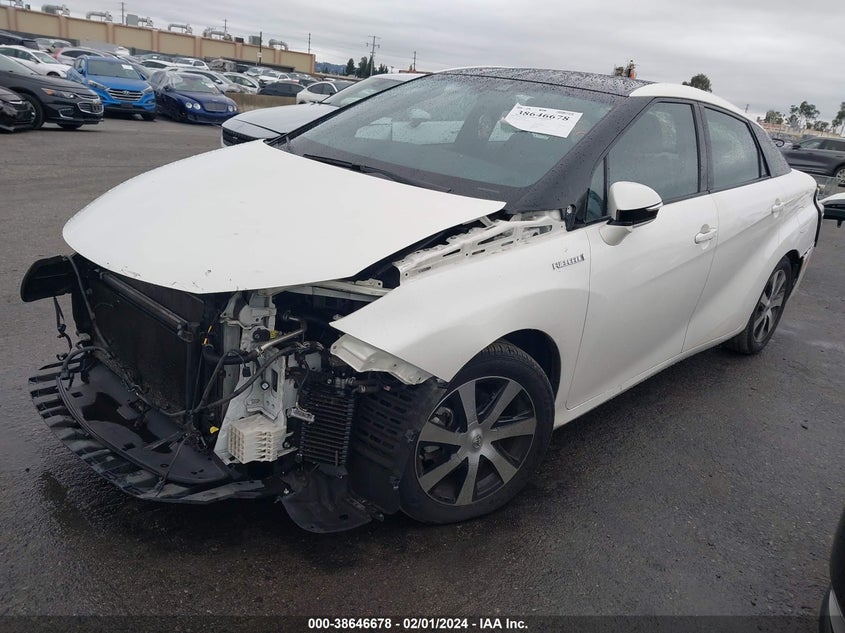 VIN JTDBVRBD8JA004503 2018 TOYOTA MIRAI
