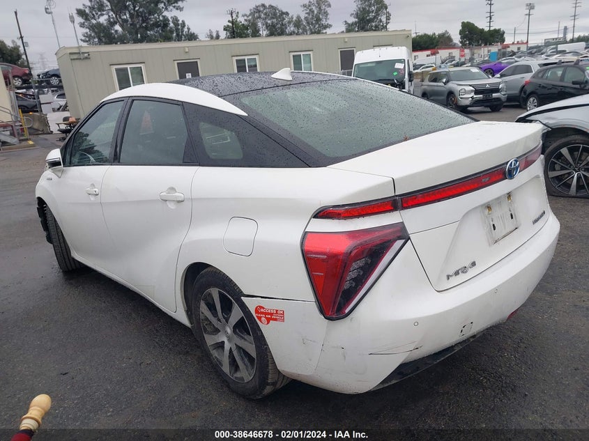 VIN JTDBVRBD8JA004503 2018 TOYOTA MIRAI