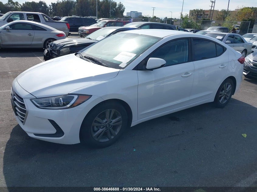 VIN 5NPD84LF1HH198507 2017 HYUNDAI ELANTRA SE