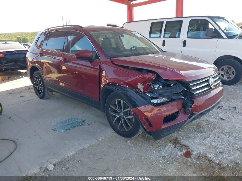 2019 VOLKSWAGEN TIGUAN 2.0T SE/2.0T SEL/2.0T SEL R-LINE/2.0T SEL R-LINE BLACK - 3VV3B7AX1KM104591