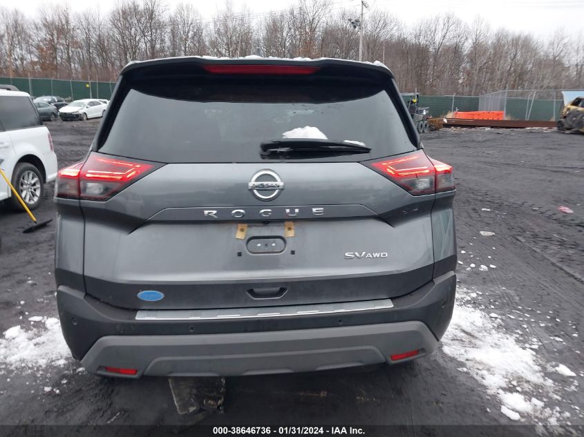 2021 NISSAN ROGUE SV - 5N1AT3BB0MC675603