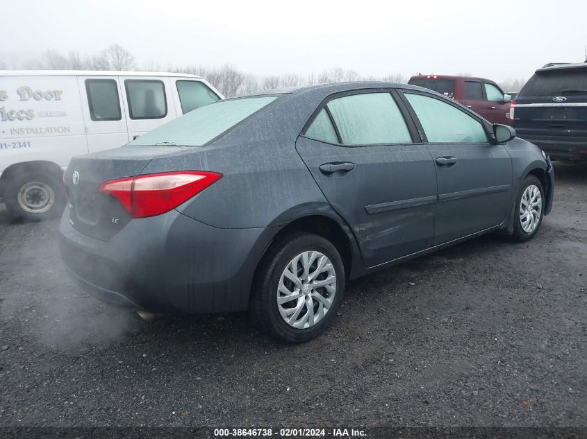 2017 TOYOTA COROLLA LE - 2T1BURHE6HC877224