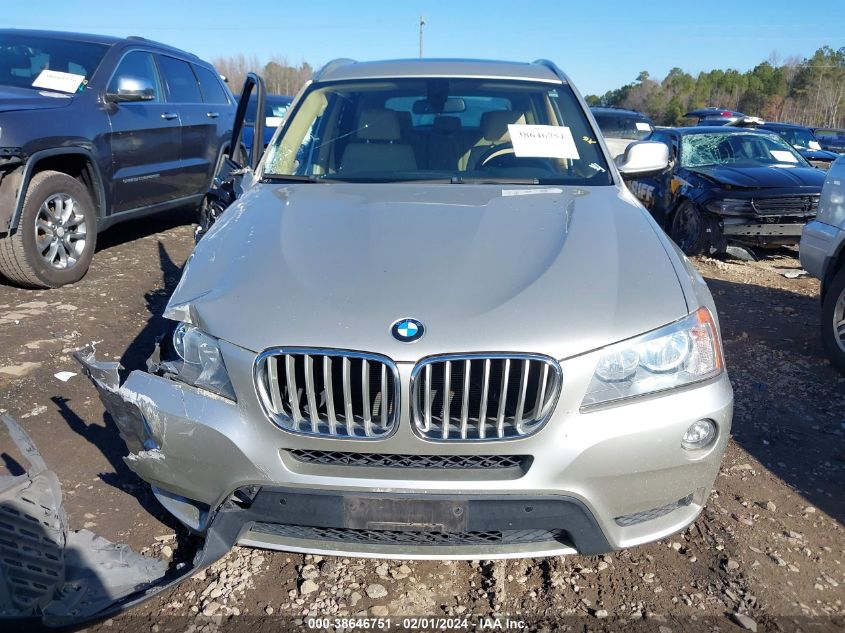 2013 BMW X3 XDRIVE28I - 5UXWX9C53D0D06263