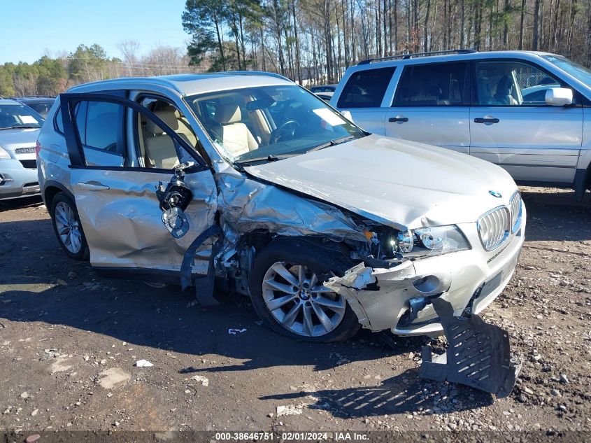 2013 BMW X3 XDRIVE28I - 5UXWX9C53D0D06263