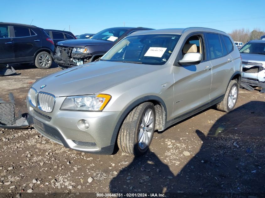 2013 BMW X3 XDRIVE28I - 5UXWX9C53D0D06263