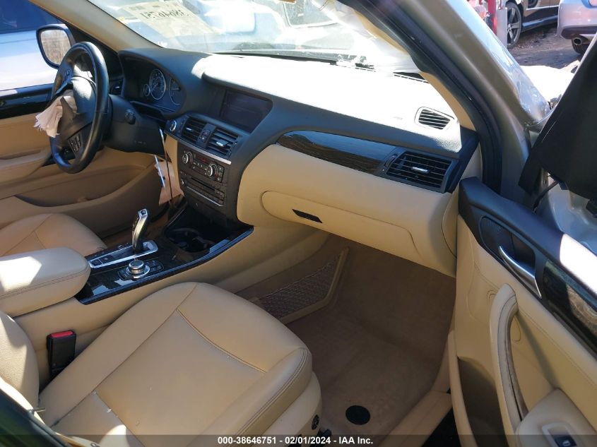 2013 BMW X3 XDRIVE28I - 5UXWX9C53D0D06263