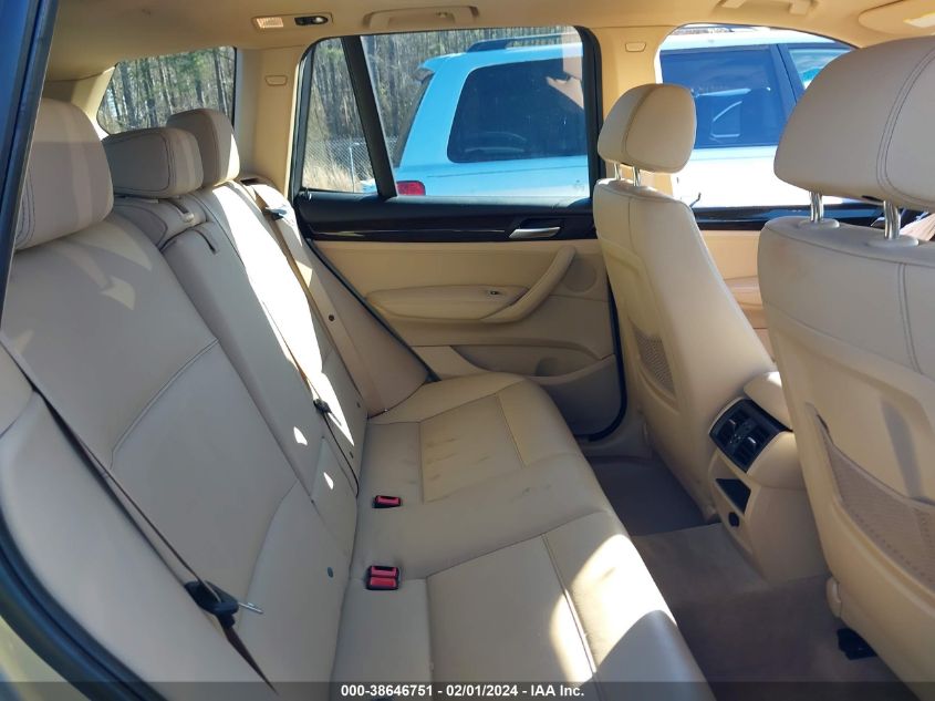 2013 BMW X3 XDRIVE28I - 5UXWX9C53D0D06263