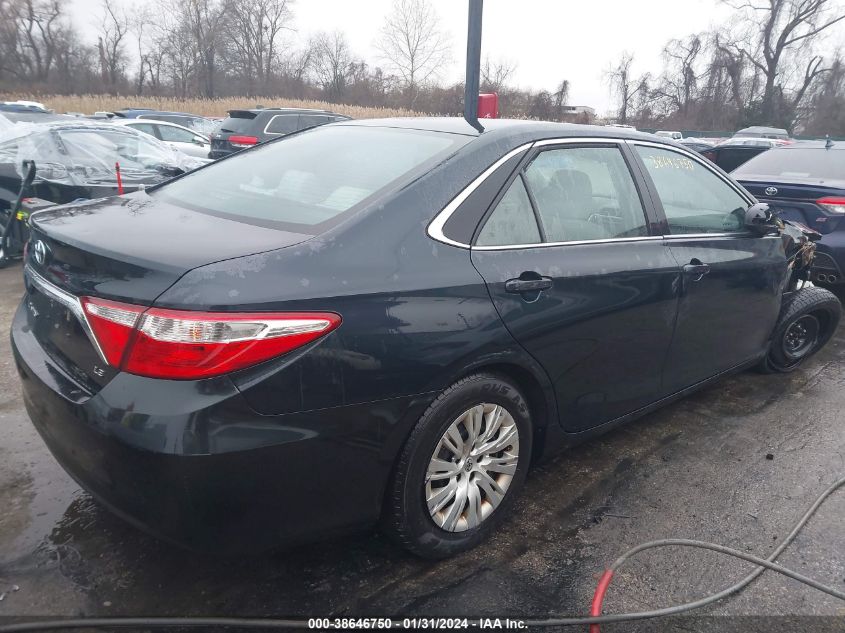 2015 TOYOTA CAMRY LE - 4T1BF1FK5FU973037