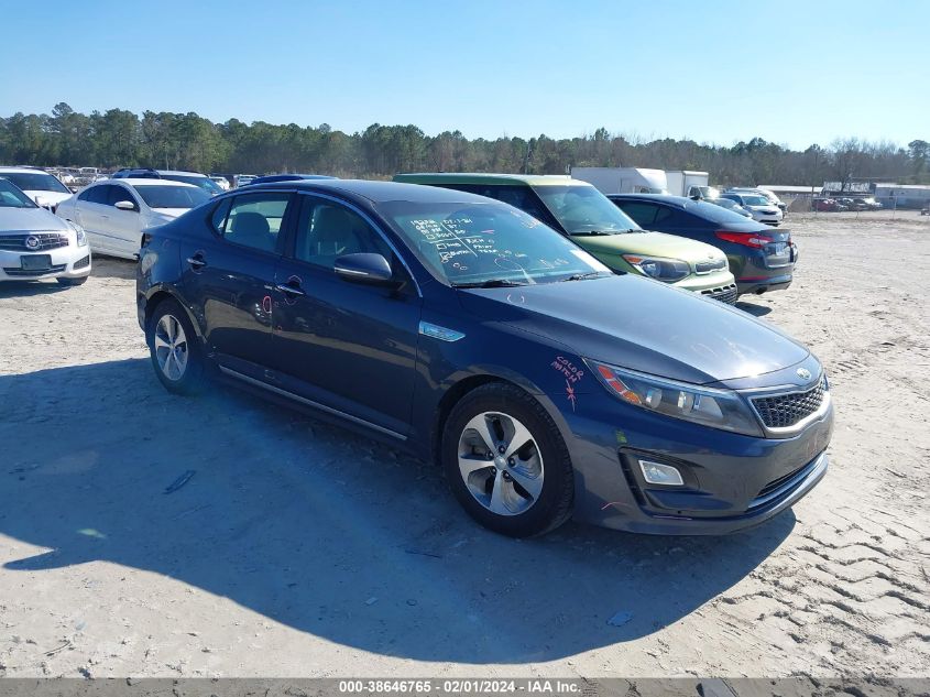 2014 KIA OPTIMA HYBRID LX - KNAGM4AD4E5071351