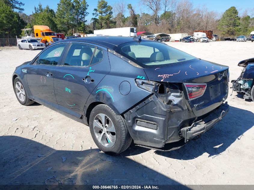 2014 KIA OPTIMA HYBRID LX - KNAGM4AD4E5071351