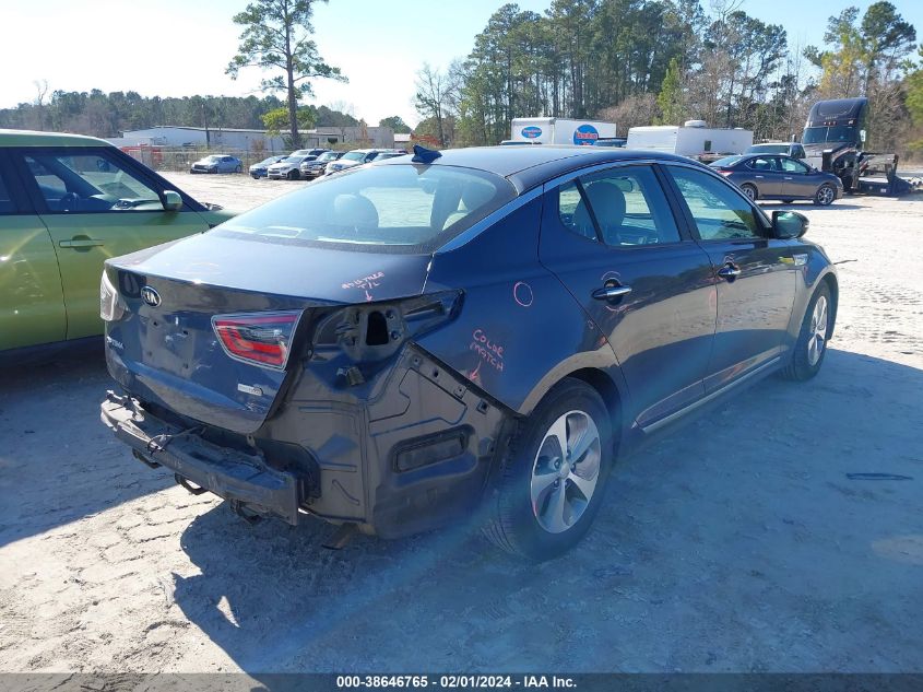 2014 KIA OPTIMA HYBRID LX - KNAGM4AD4E5071351