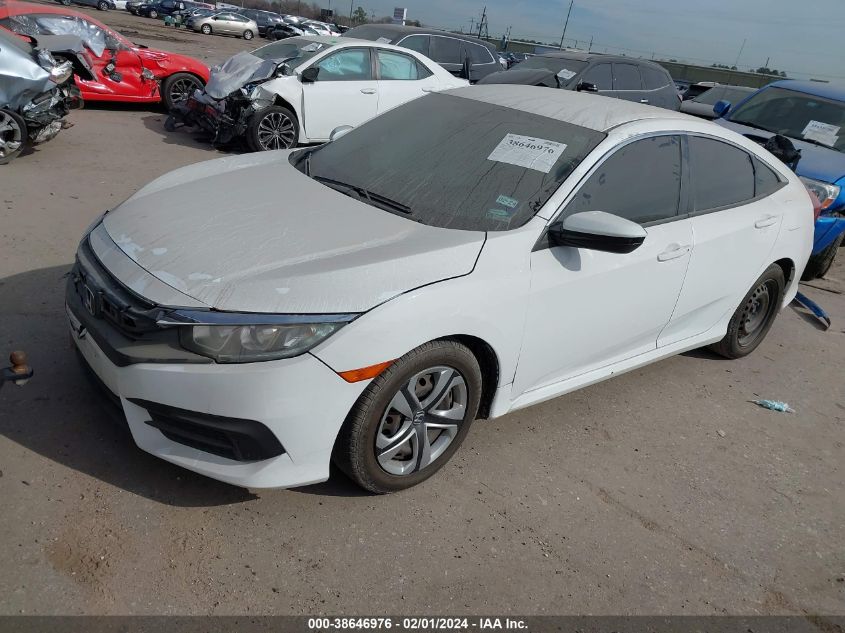 2018 HONDA CIVIC LX - 2HGFC2F5XJH601639