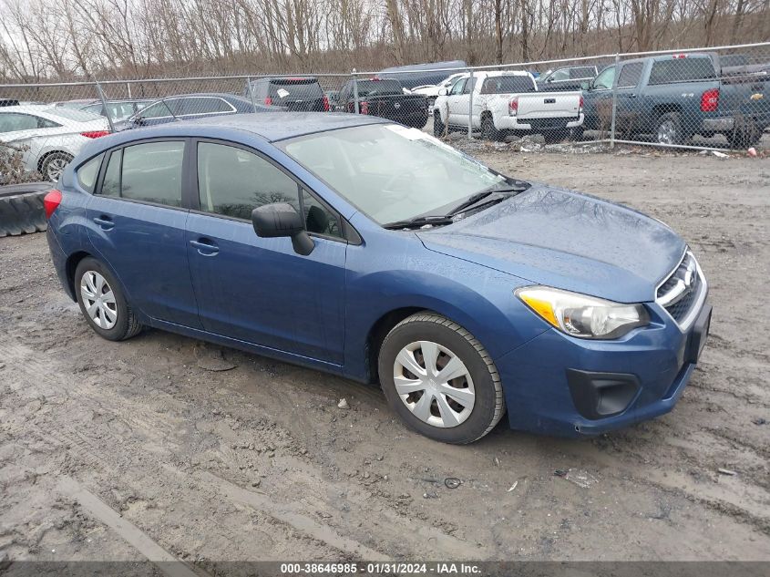 2013 SUBARU IMPREZA 2.0I - JF1GPAA67D2881671