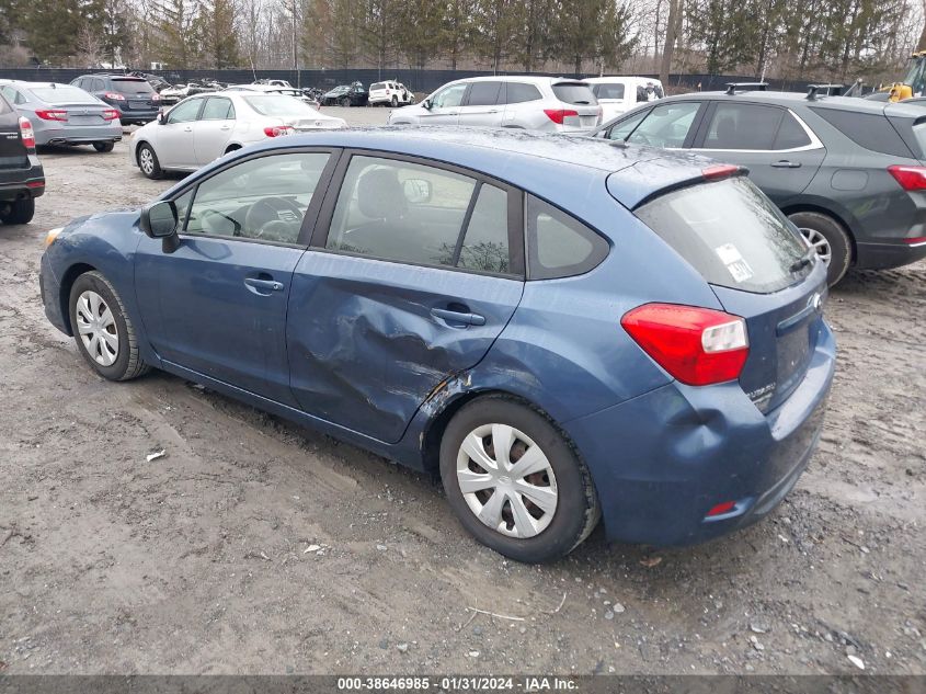 2013 SUBARU IMPREZA 2.0I - JF1GPAA67D2881671