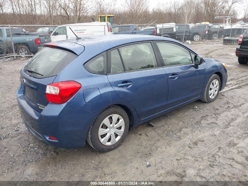 2013 SUBARU IMPREZA 2.0I - JF1GPAA67D2881671