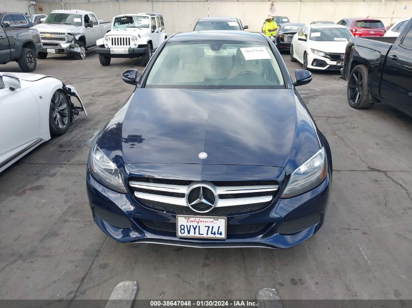 2016 MERCEDES-BENZ C 300 LUXURY/SPORT - 55SWF4JB2GU166403