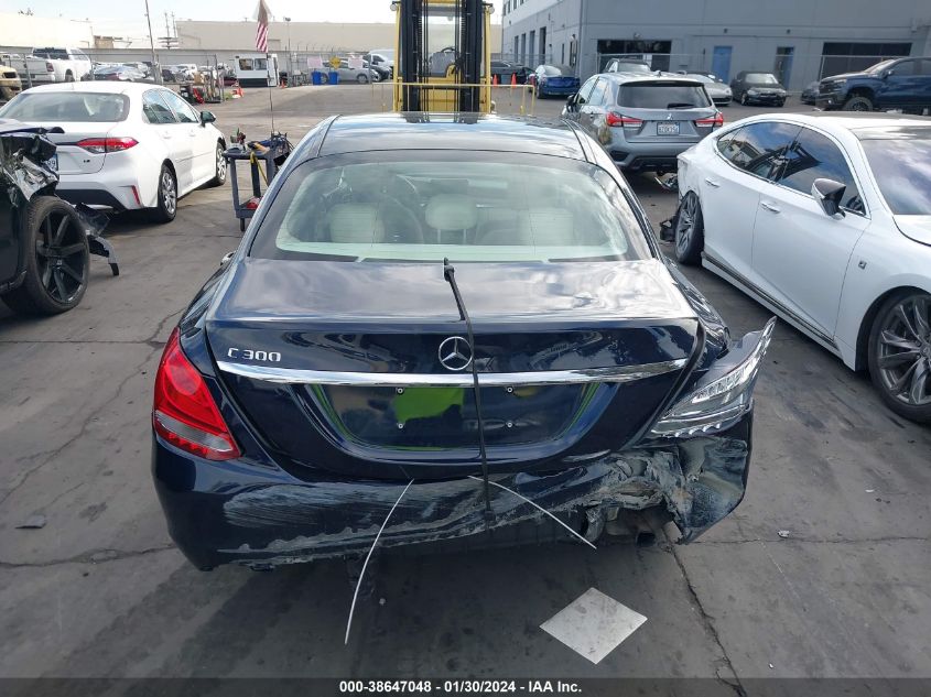 2016 MERCEDES-BENZ C 300 LUXURY/SPORT - 55SWF4JB2GU166403