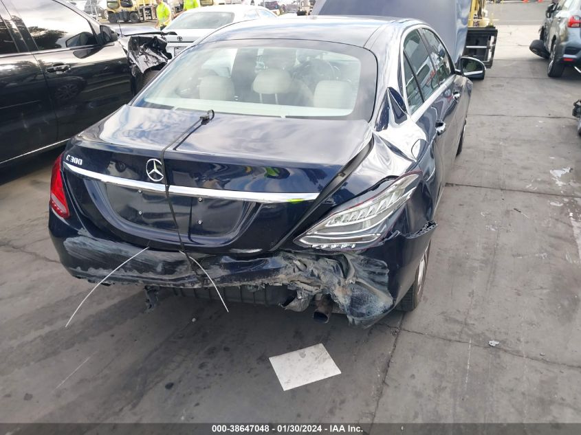 2016 MERCEDES-BENZ C 300 LUXURY/SPORT - 55SWF4JB2GU166403