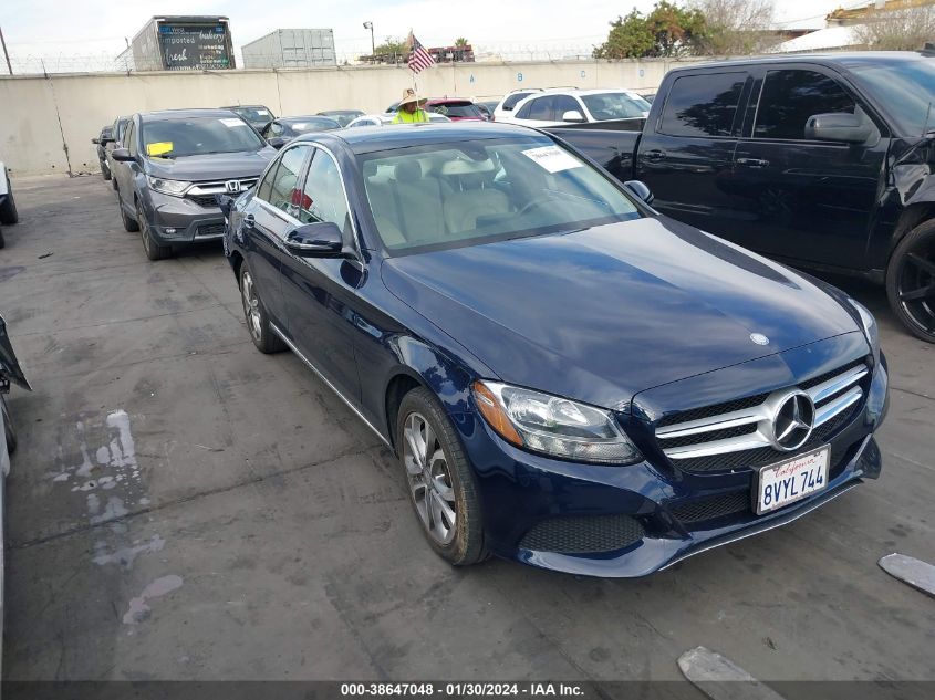 2016 MERCEDES-BENZ C 300 LUXURY/SPORT - 55SWF4JB2GU166403