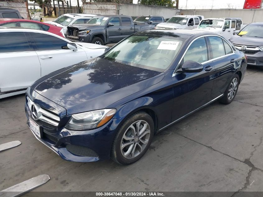 2016 MERCEDES-BENZ C 300 LUXURY/SPORT - 55SWF4JB2GU166403