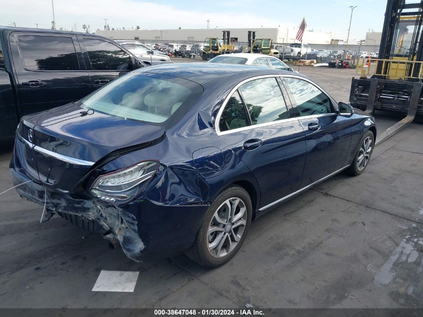 2016 MERCEDES-BENZ C 300 LUXURY/SPORT - 55SWF4JB2GU166403