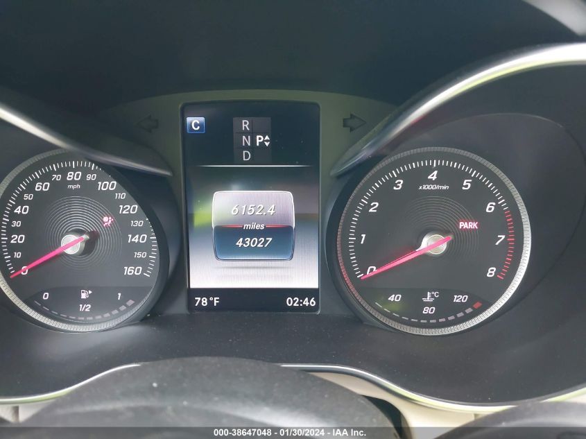 2016 MERCEDES-BENZ C 300 LUXURY/SPORT - 55SWF4JB2GU166403