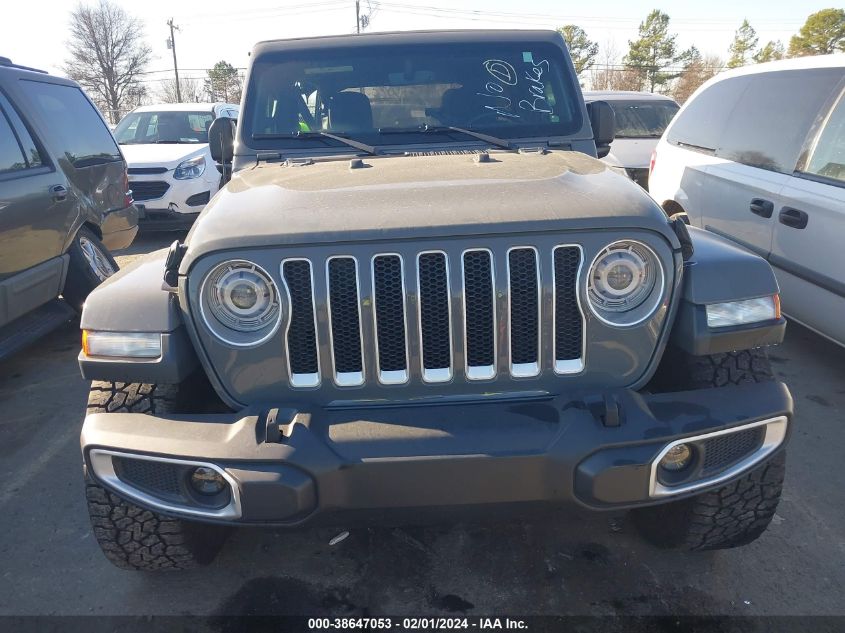 2020 JEEP WRANGLER UNLIMITED SAHARA 4X4 - 1C4HJXEG7LW243496