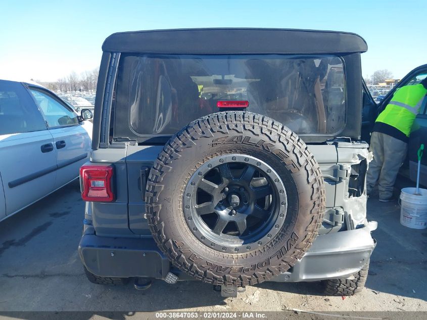 2020 JEEP WRANGLER UNLIMITED SAHARA 4X4 - 1C4HJXEG7LW243496