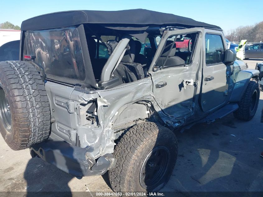 2020 JEEP WRANGLER UNLIMITED SAHARA 4X4 - 1C4HJXEG7LW243496