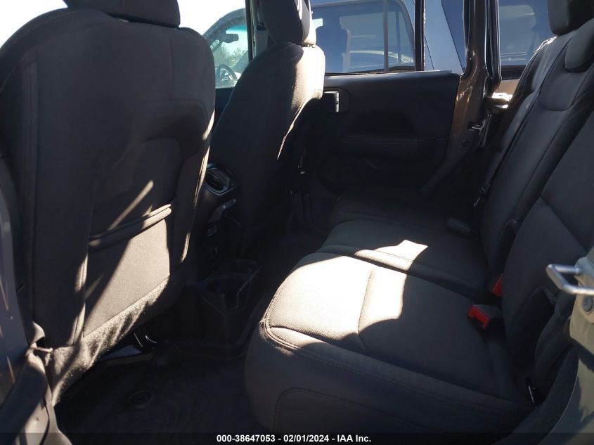 2020 JEEP WRANGLER UNLIMITED SAHARA 4X4 - 1C4HJXEG7LW243496