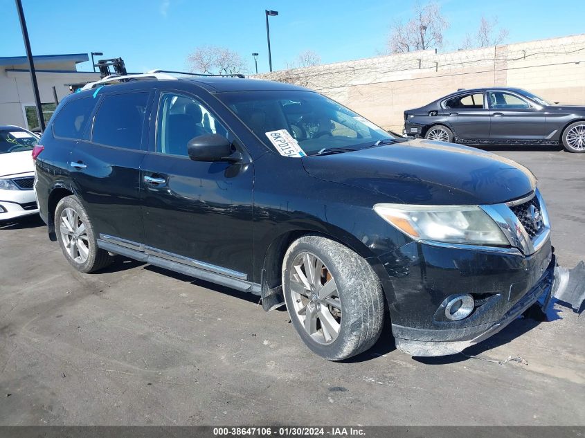 2014 NISSAN PATHFINDER PLATINUM - 5N1AR2MN5EC601577