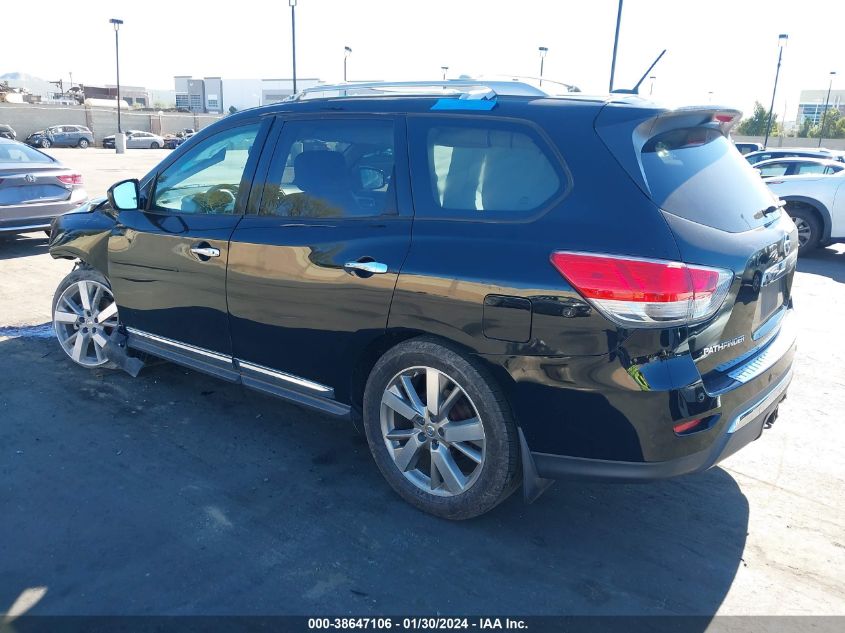 2014 NISSAN PATHFINDER PLATINUM - 5N1AR2MN5EC601577