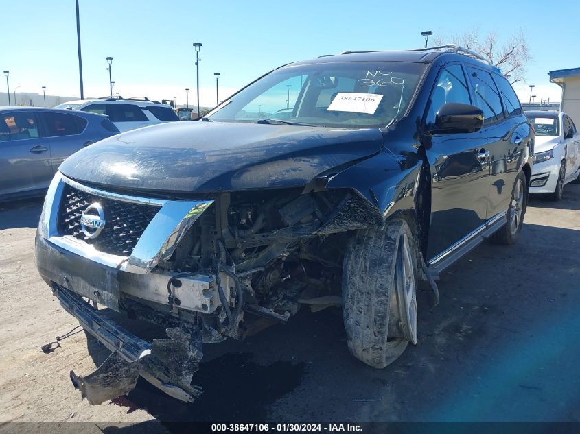 2014 NISSAN PATHFINDER PLATINUM - 5N1AR2MN5EC601577