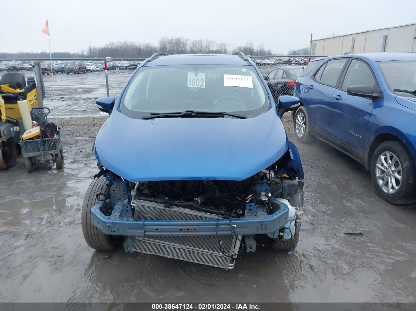 2020 FORD ECOSPORT SE MAJ6S3GL5LC394660