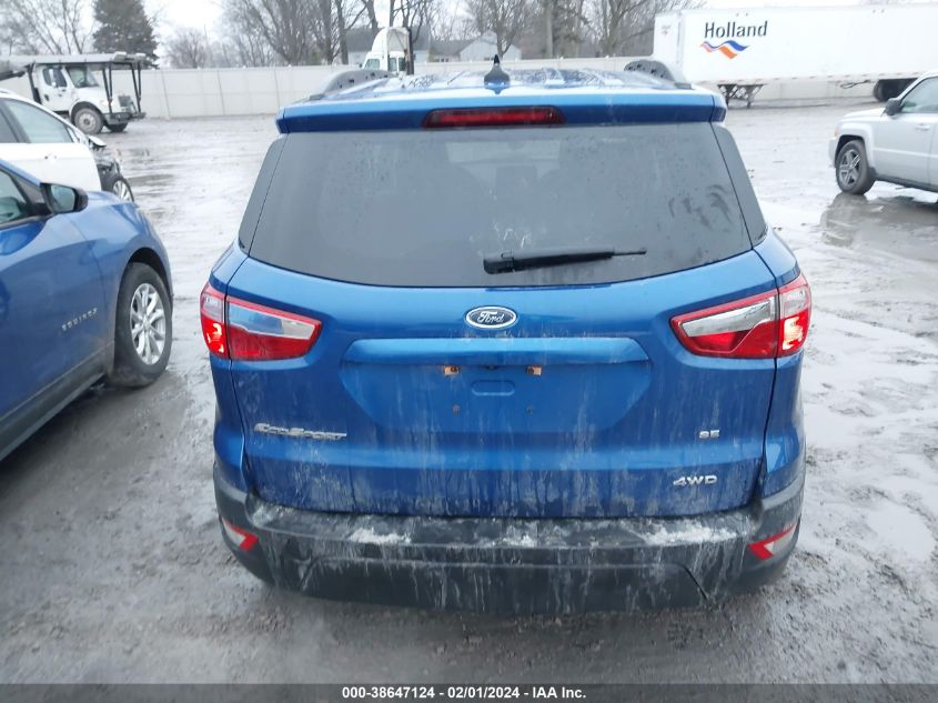 2020 FORD ECOSPORT SE MAJ6S3GL5LC394660