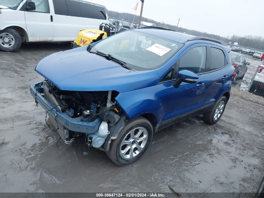 2020 FORD ECOSPORT SE MAJ6S3GL5LC394660