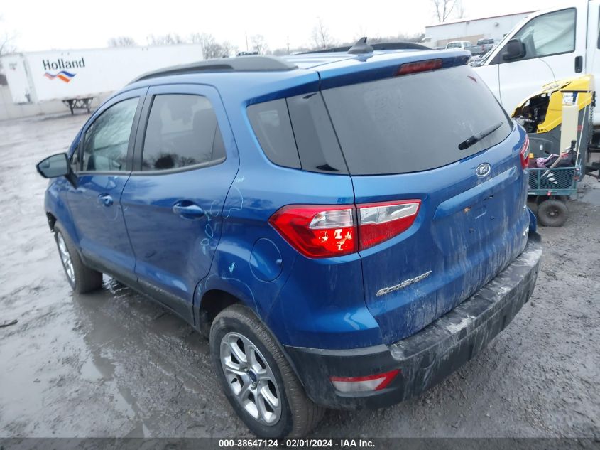 2020 FORD ECOSPORT SE MAJ6S3GL5LC394660