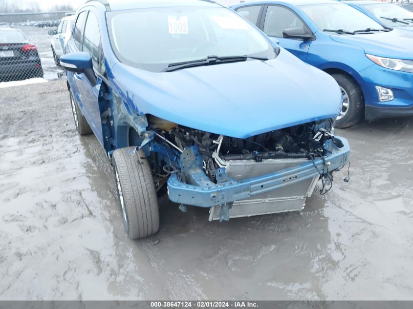 2020 FORD ECOSPORT SE MAJ6S3GL5LC394660
