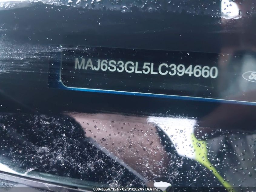 2020 FORD ECOSPORT SE MAJ6S3GL5LC394660