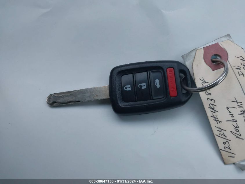 2015 HONDA CIVIC SE - 19XFB2F72FE229591