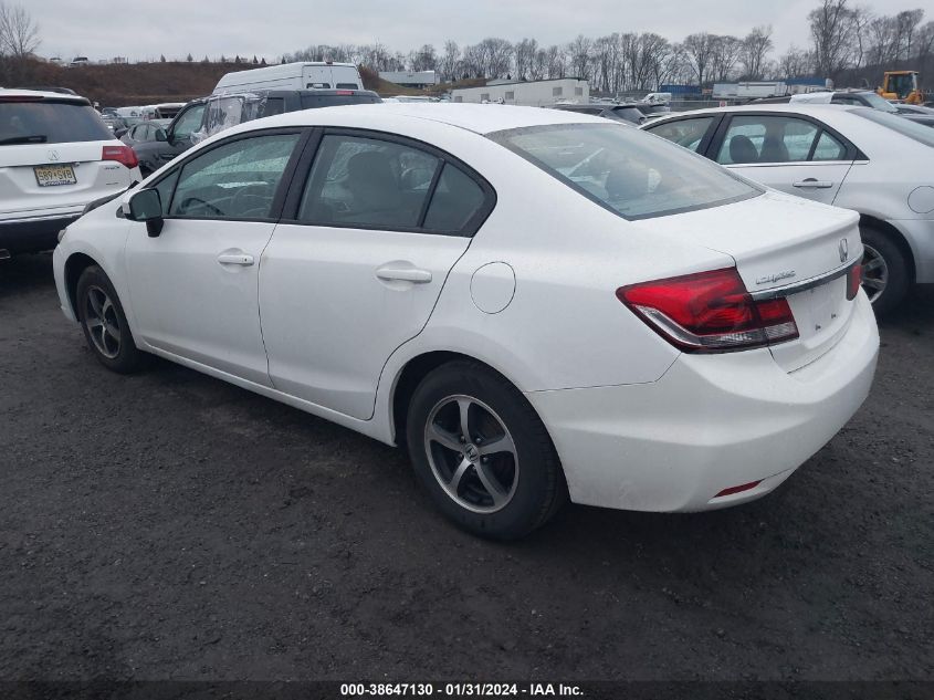 2015 HONDA CIVIC SE - 19XFB2F72FE229591