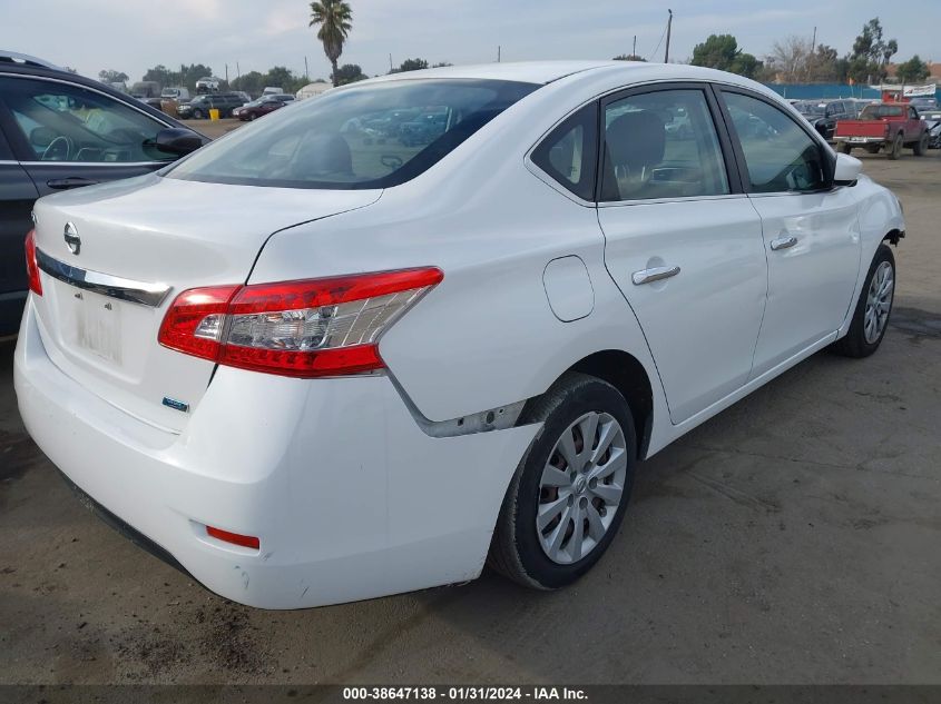 2014 NISSAN SENTRA FE+ S/FE+ SV/S/SL/SR/SV - 3N1AB7AP9EY244832