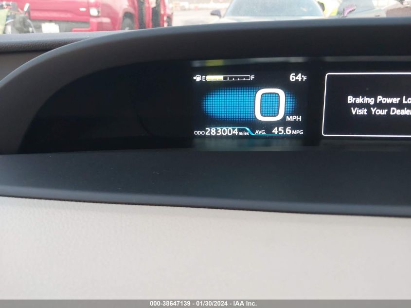 2017 TOYOTA PRIUS - JTDKBRFU9H3557517