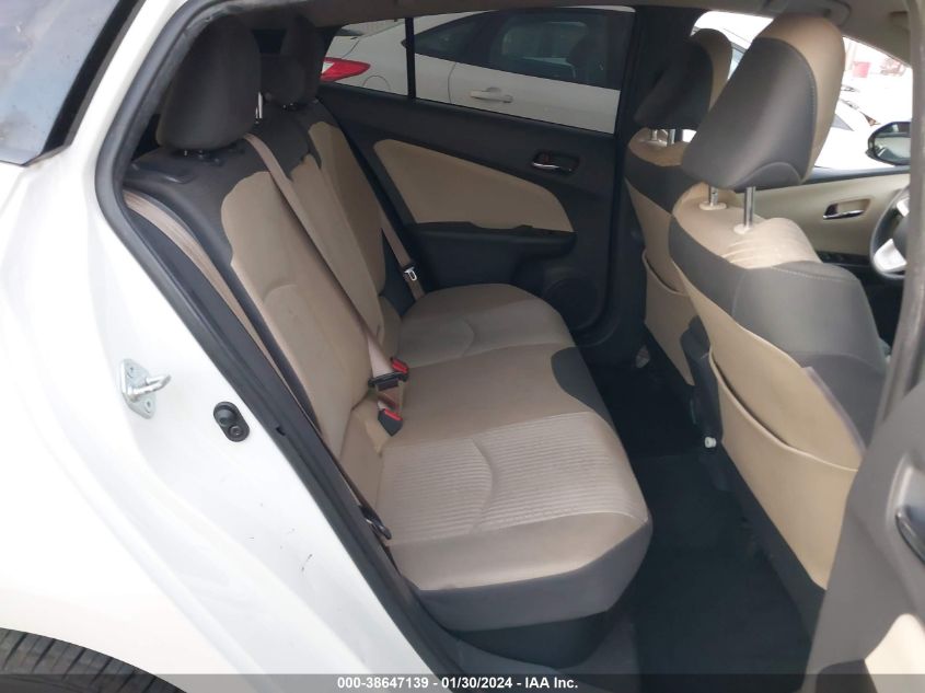 2017 TOYOTA PRIUS - JTDKBRFU9H3557517