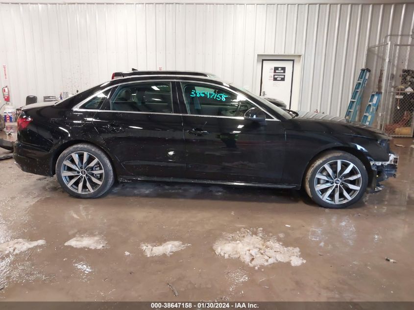 2023 AUDI A4 SEDAN - WAUAAAF42PN017443