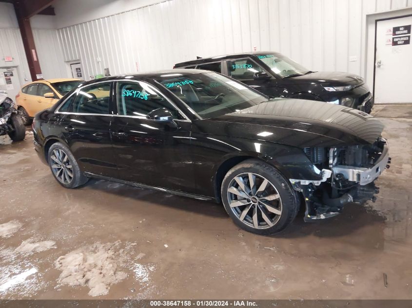2023 AUDI A4 SEDAN - WAUAAAF42PN017443