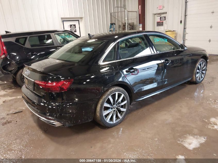 2023 AUDI A4 SEDAN - WAUAAAF42PN017443