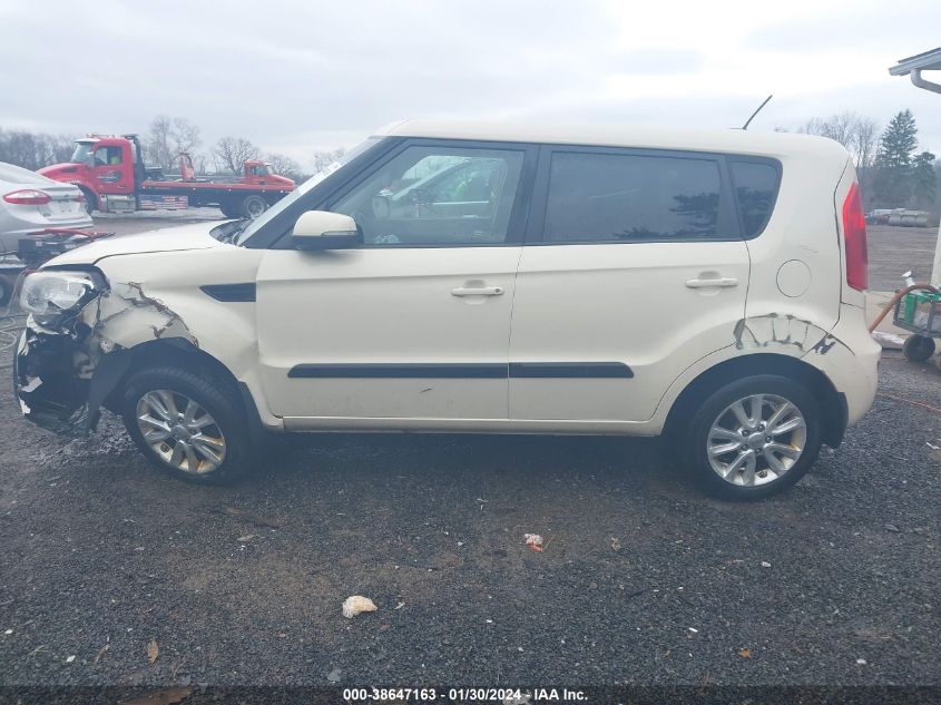 2013 KIA SOUL + KNDJT2A68D7574496