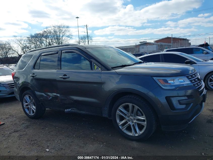 2016 FORD EXPLORER XLT - 1FM5K8D89GGD33843