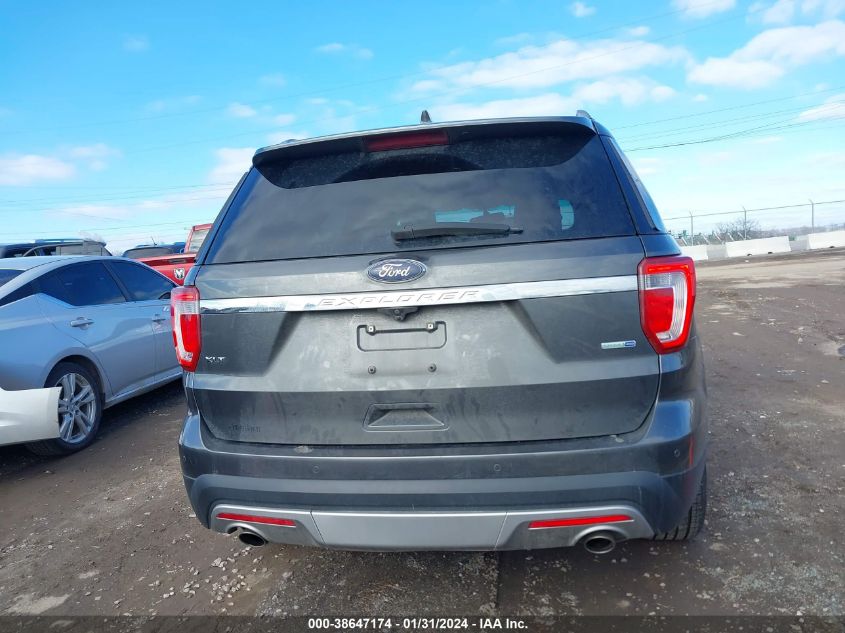2016 FORD EXPLORER XLT - 1FM5K8D89GGD33843